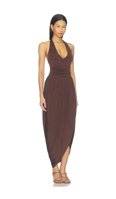 Amanda Uprichard Rosado Midi Dress | Thumbnail 2 Amanda Uprichard Rosado Midi Dress | Thumbnail 2