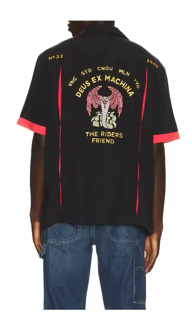 Deus Ex Machina Hisssterical Bowling Shirt | Thumbnail 2