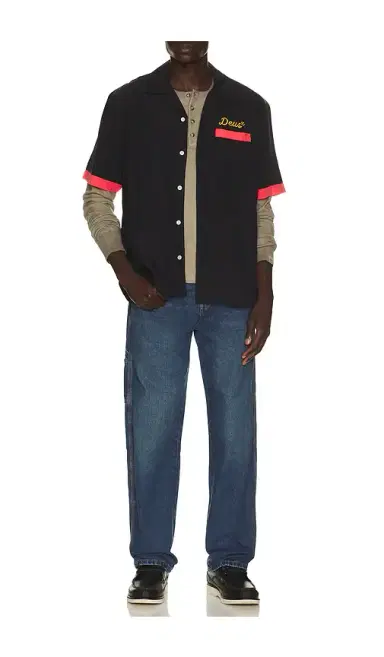 Deus Ex Machina Hisssterical Bowling Shirt | Thumbnail 3