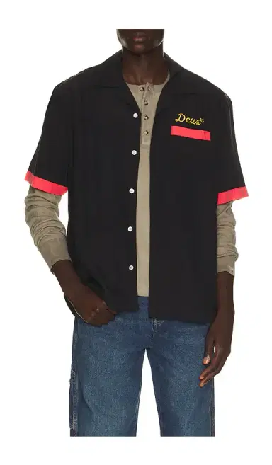 Deus Ex Machina Hisssterical Bowling Shirt | Thumbnail 1