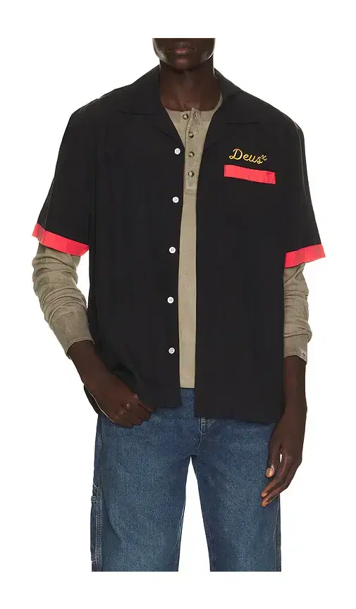 Deus Ex Machina Hisssterical Bowling Shirt