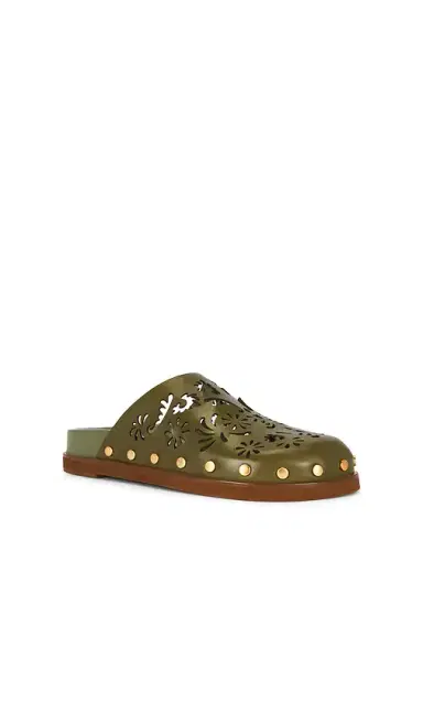 FARM Rio Lace Leather Anatomic Mule | Thumbnail 2