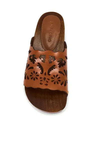 FARM Rio Lace Leather Clog | Thumbnail 4