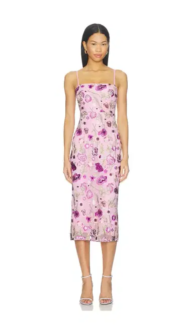 Lovers and Friends Ellis Midi Dress | Thumbnail 1 Lovers and Friends Ellis Midi Dress | Thumbnail 1