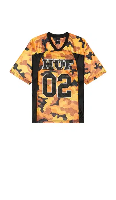 HUF Camo Football Jersey Tee | Thumbnail 4