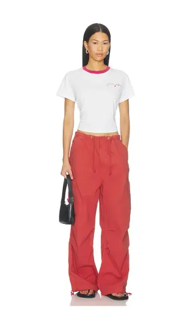 Favorite Daughter The Cropped Signature Chest Tee | Thumbnail 4 Favorite Daughter The Cropped Signature Chest Tee | Thumbnail 4