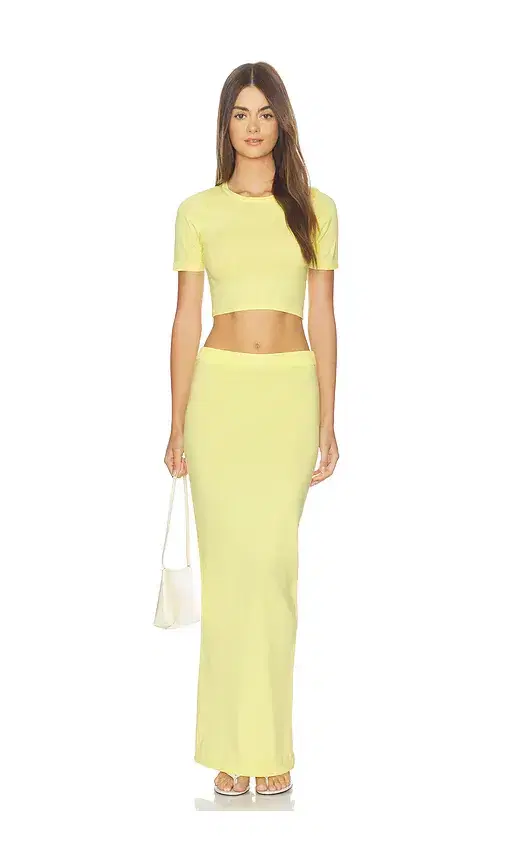 ALL THE WAYS Keeva Knit Maxi Skirt Set