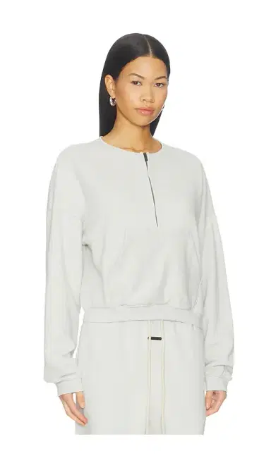 Fear of God ESSENTIALS Relaxed Half Zip Sweater | Thumbnail 2