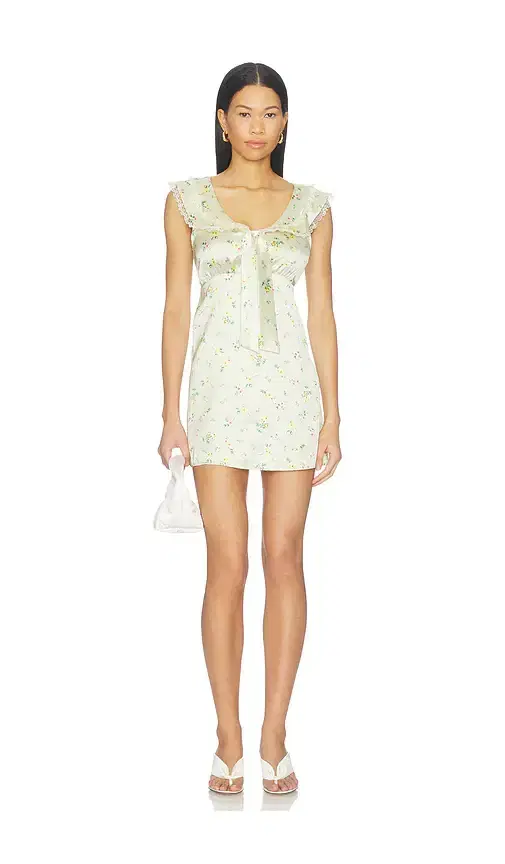 For Love & Lemons Liam Floral Mini Dress