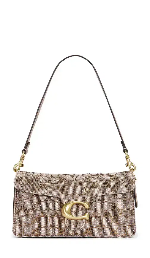 Coach Crystal Signature Soft Tabby 26 Shoulder Bag