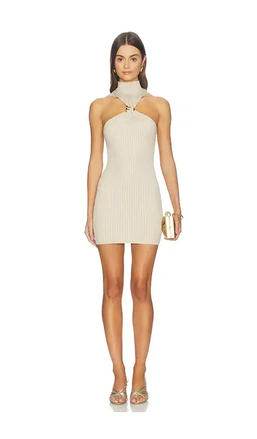 superdown Charlie Knot Front Knit Dress