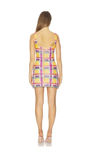 Oceanus Candy-stripe Mini Dress | Thumbnail 3 Oceanus Candy-stripe Mini Dress | Thumbnail 3