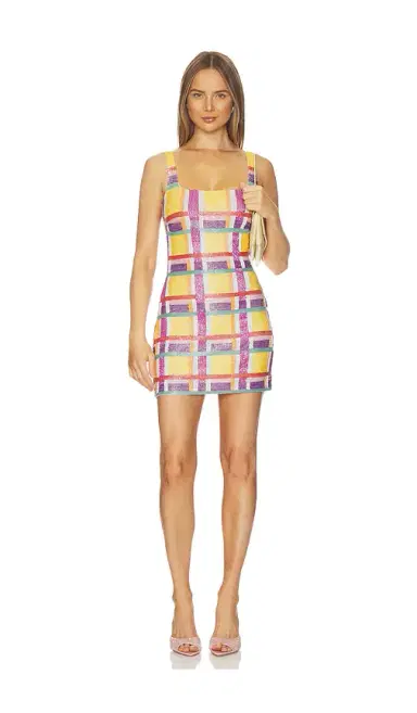 Oceanus Candy-stripe Mini Dress | Thumbnail 1 Oceanus Candy-stripe Mini Dress | Thumbnail 1