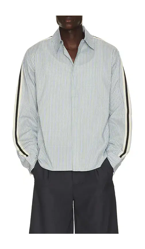 Jungles Woven Panel Business Shirt