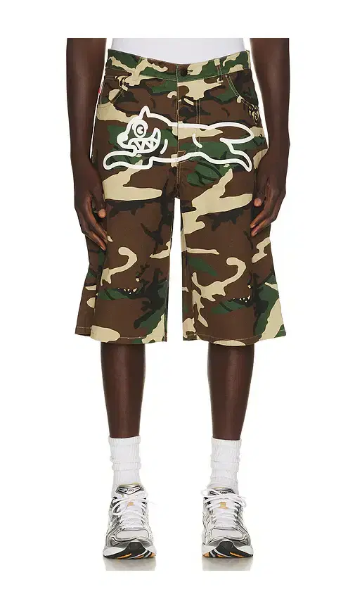 ICECREAM Icee Camo Twill Short