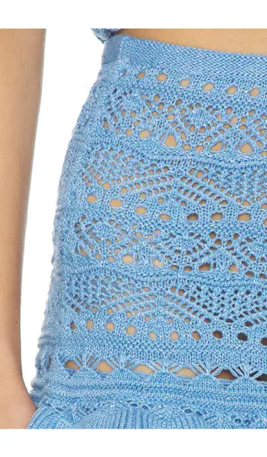 Retrofête Florrie Crochet Skirt | Thumbnail 6