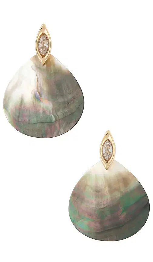 Shell Statement Earrings