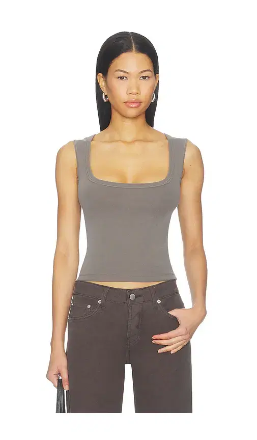 St. Agni Organic Cotton Ballerina Top
