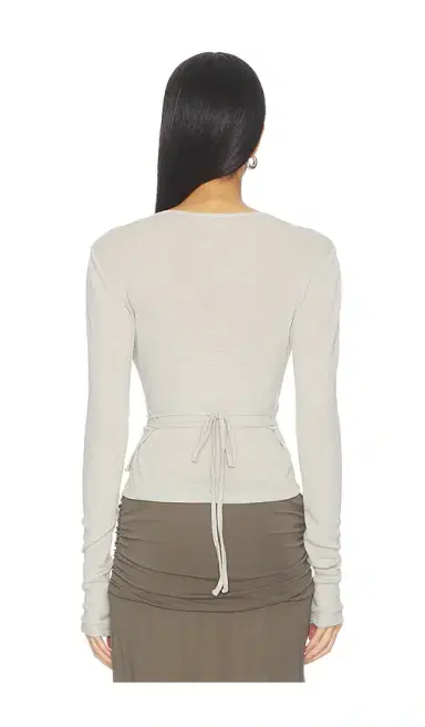 St. Agni Baby Wool Wrap Top | Thumbnail 3