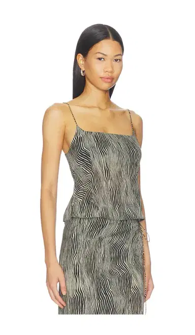 St. Agni Savannah Silk Cami Top | Thumbnail 2