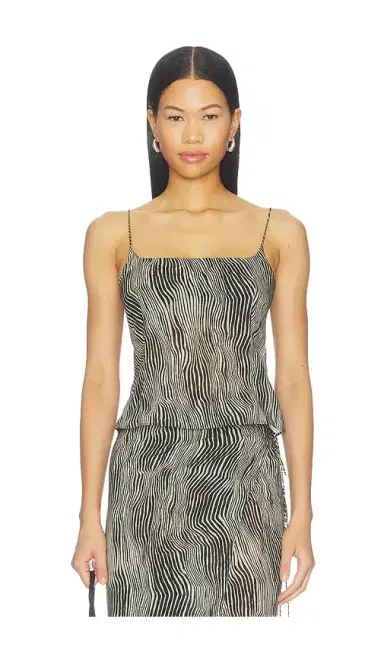 St. Agni Savannah Silk Cami Top | Thumbnail 1