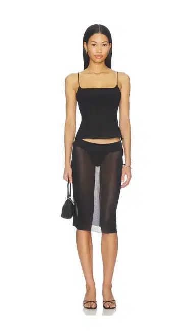 St. Agni Stretch Silk Cami | Thumbnail 4