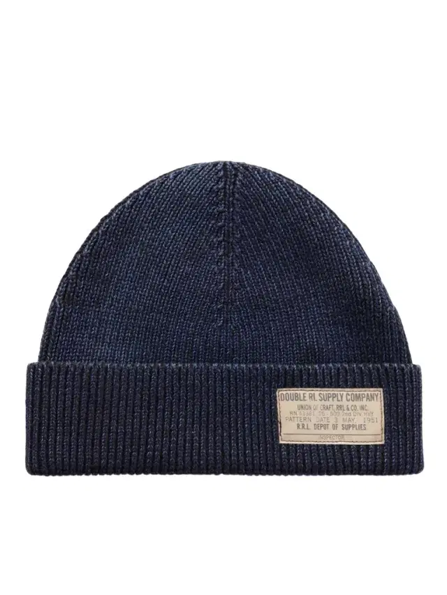 RRL Logo-Appliquéd Ribbed Cotton Beanie - Men