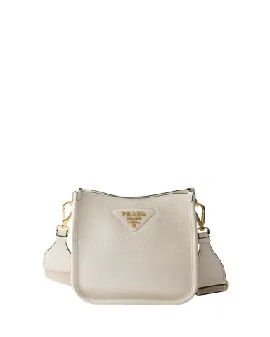 Prada Mini Daino Soft Leather Hobo Crossbody Bag | Thumbnail 1 Prada Mini Daino Soft Leather Hobo Crossbody Bag | Thumbnail 1