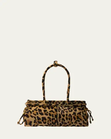 Prada Leopard Calf Hair Shoulder Bag | Thumbnail 3 Prada Leopard Calf Hair Shoulder Bag | Thumbnail 3