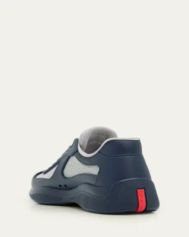Prada Men's Americas Cup Rubber Trainer Sneakers | Thumbnail 2