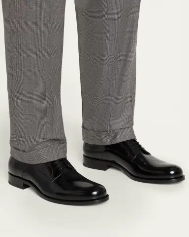 Christian Louboutin Men's Moustachou Leather Derbys | Thumbnail 2