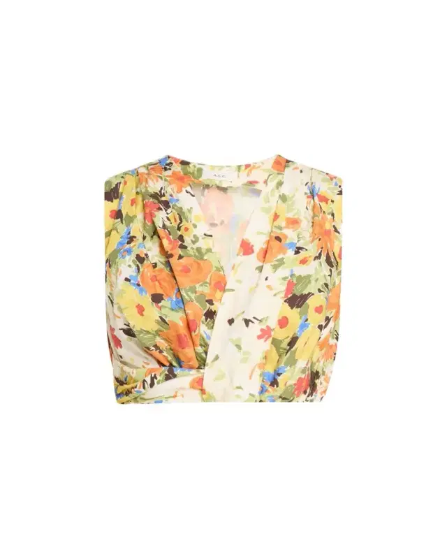 A.L.C. Brooklyn Floral Crop Top