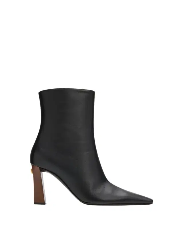 Giuseppe Zanotti 90mm Stretch Leather Ankle Booties