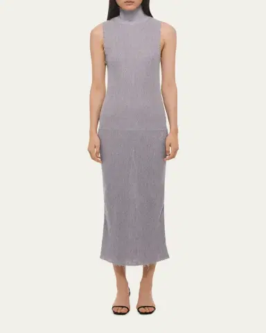 Helmut Lang Turtleneck Tank Dress | Thumbnail 2 Helmut Lang Turtleneck Tank Dress | Thumbnail 2