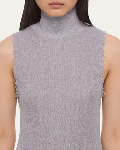 Helmut Lang Turtleneck Tank Dress | Thumbnail 5 Helmut Lang Turtleneck Tank Dress | Thumbnail 5