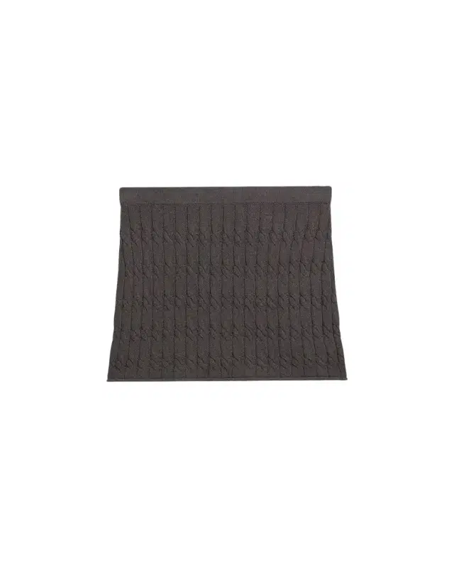 Helmut Lang Cable-Knit Mini Skirt