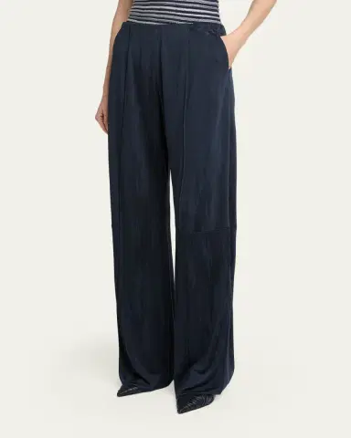 Giorgio Armani Jacquard Jersey Straight-Leg Trousers | Thumbnail 3 Giorgio Armani Jacquard Jersey Straight-Leg Trousers | Thumbnail 3