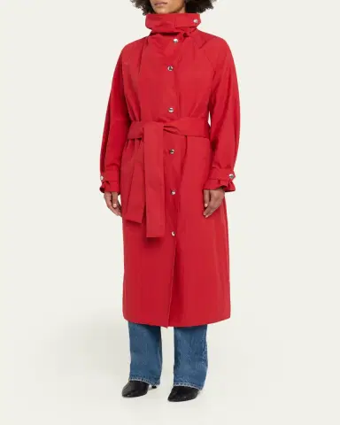 Proenza Schouler White Label Corey Belted Trench Coat | Thumbnail 4