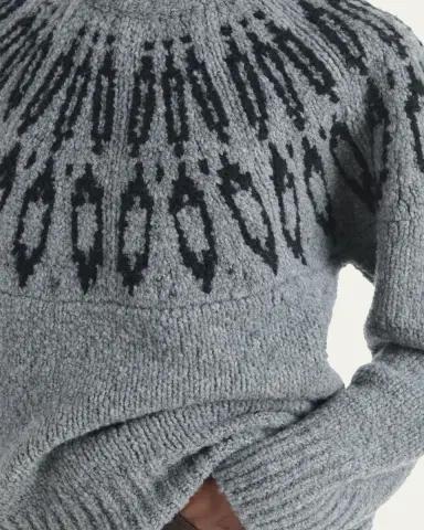 Altuzarra Coleman Fair Isle Wool Crewneck Sweater | Thumbnail 5 Altuzarra Coleman Fair Isle Wool Crewneck Sweater | Thumbnail 5