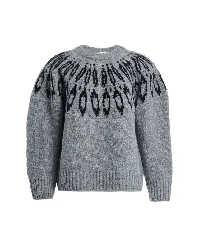 Altuzarra Coleman Fair Isle Wool Crewneck Sweater