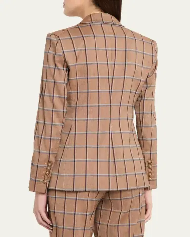 Veronica Beard Rickie Plaid Dickey Jacket | Thumbnail 3 Veronica Beard Rickie Plaid Dickey Jacket | Thumbnail 3