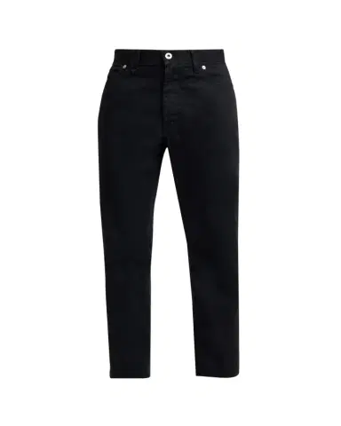 Brioni Men's Black Denim Slim Five-Pocket Pants | Thumbnail 1