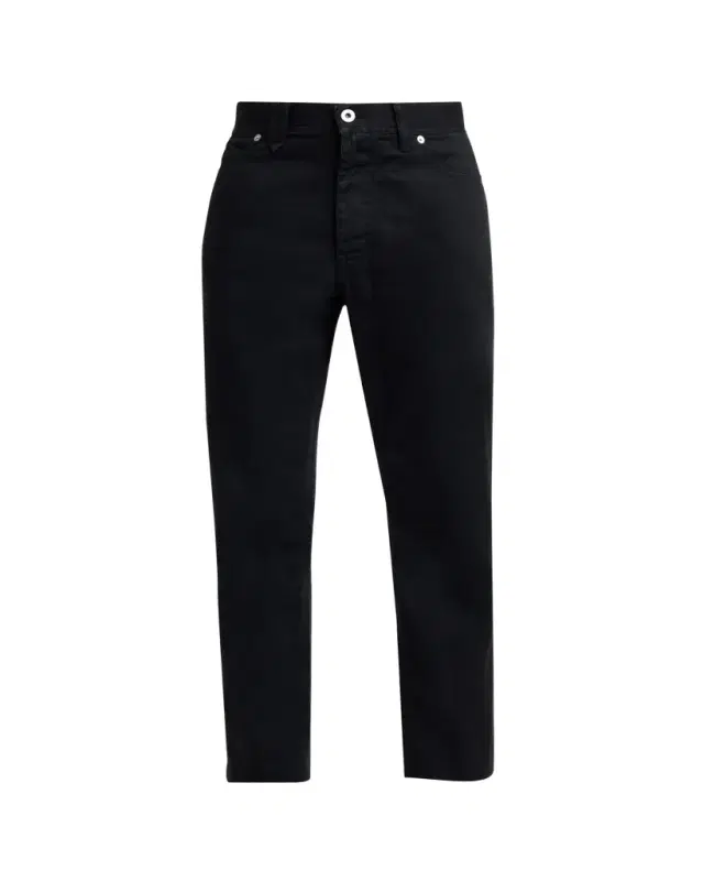 Brioni Men's Black Denim Slim Five-Pocket Pants