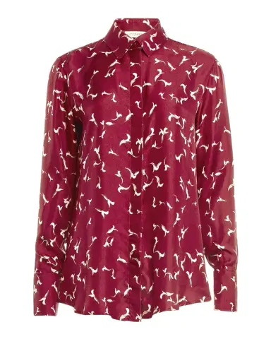 Altuzarra Chika Printed Satin Top | Thumbnail 1 Altuzarra Chika Printed Satin Top | Thumbnail 1