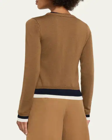 Monse Triple-Layer Wool Crewneck Sweater | Thumbnail 3 Monse Triple-Layer Wool Crewneck Sweater | Thumbnail 3