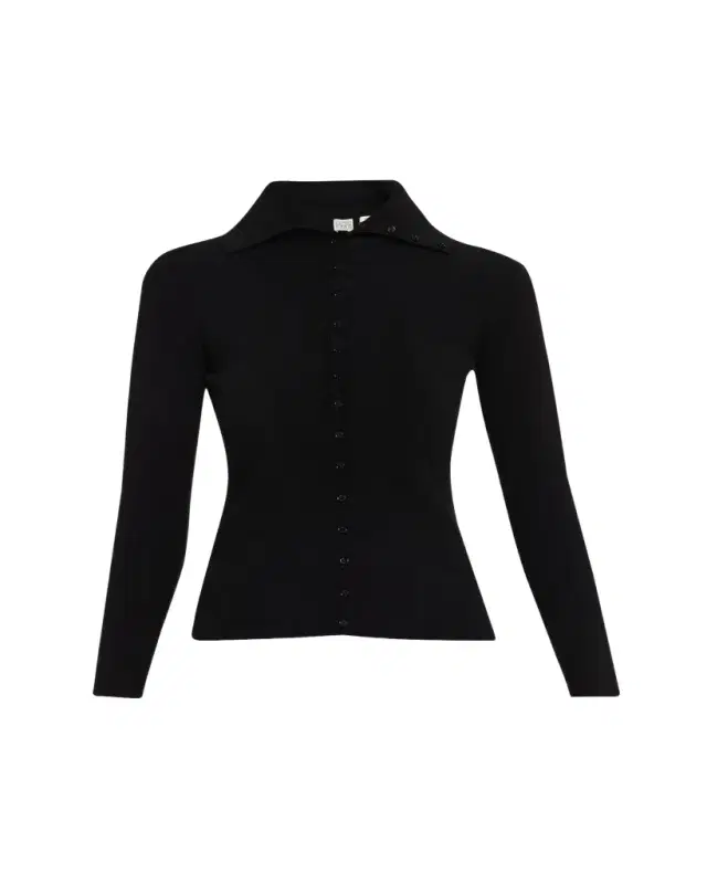 Toteme Fitted Polo Cardigan