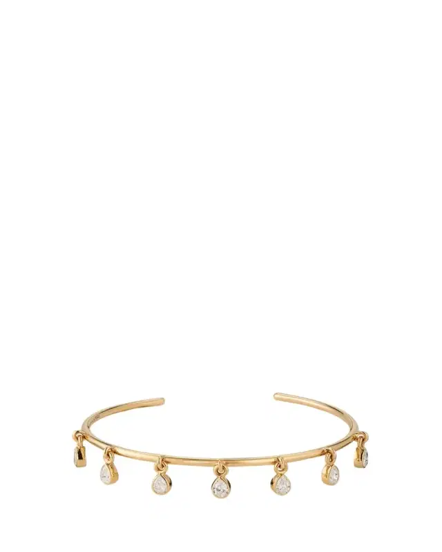 Dara Kaye Candy Drop Pear Bangle Bracelet