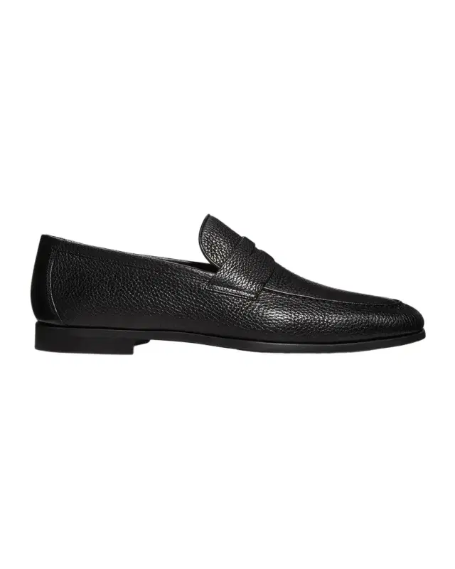 Magnanni Men's Diezma II Leather Penny Loafers