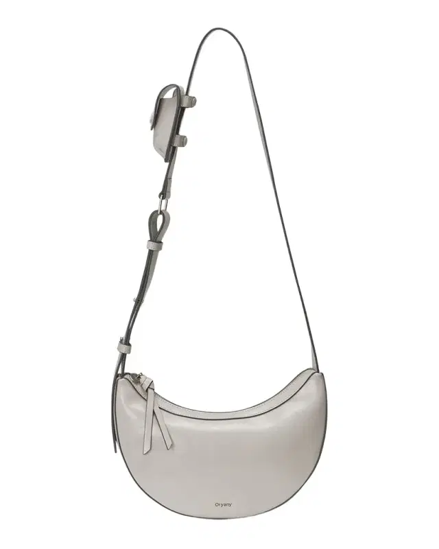 Oryany Rookie Half-Moon Leather Crossbody Bag