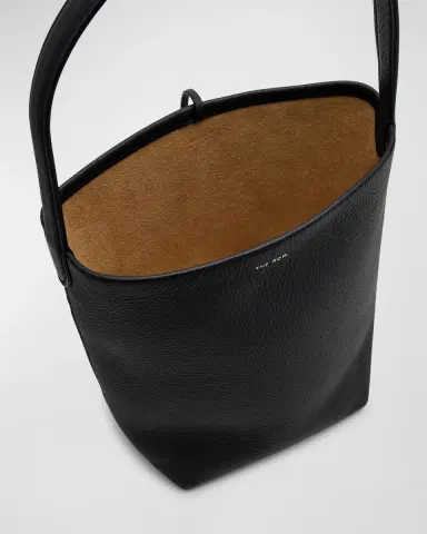 THE ROW N/S Park Tote Small in Lux Grained Calfksin | Thumbnail 3